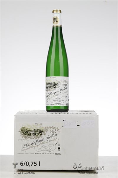 RIESLING SCHARZHOFBERGER SPATLESE 2020 - Egon Muller - 6 Bottles - Oc 6