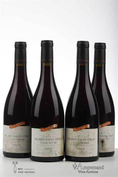 MOREY ST DENIS CLOS SORBE 2009 - David Duband - 4 Bottles