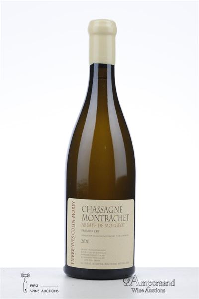 CHASSAGNE MONTRACHET BLANC ABBAYE DE MORGEOT 2020 - Pierre Yves Colin Morey - 1 Bottle