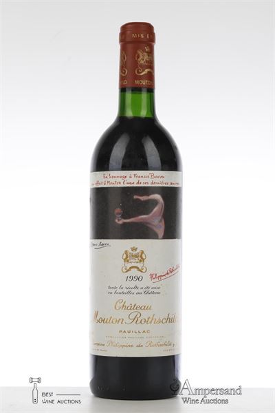 MOUTON ROTHSCHILD 1990 - Mc - 1 Bottle