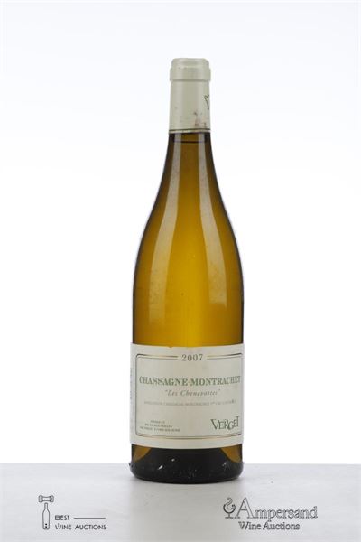CHASSAGNE MONTRACHET BLANC LES CHENEVOTTES 2007 - Verget - 1 Bottle