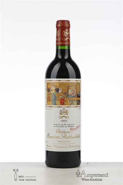 MOUTON ROTHSCHILD 1991 - Mc - 1 Bottle