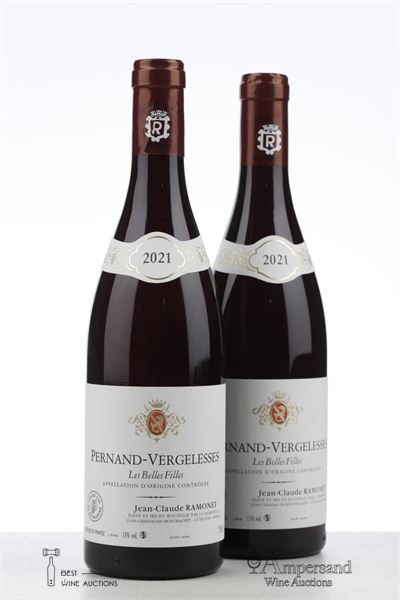 PERNAND VERGELESSES ROUGE LES BELLES FILLES 2021 - Ramonet - 2 Bottles