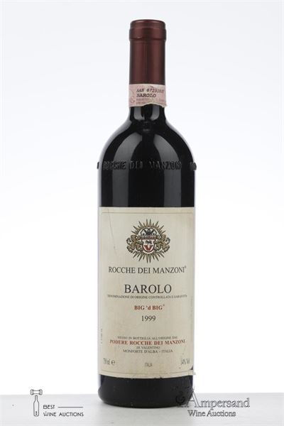 BAROLO BIG 'D BIG 1999 - Podere Rocche dei Manzoni - 1 Bottle