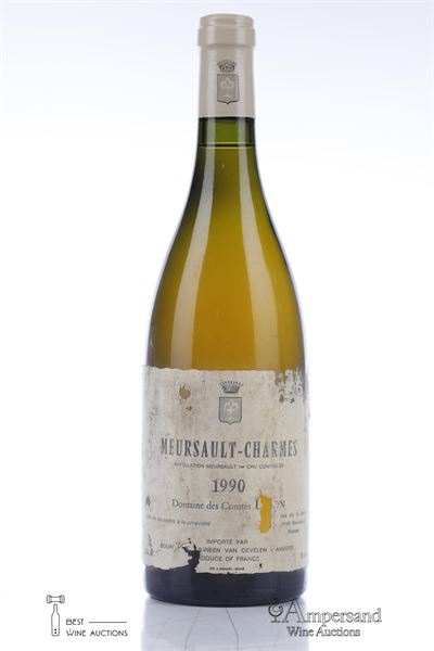 MEURSAULT CHARMES 1990 - Comtes Lafon - 1 Bottle