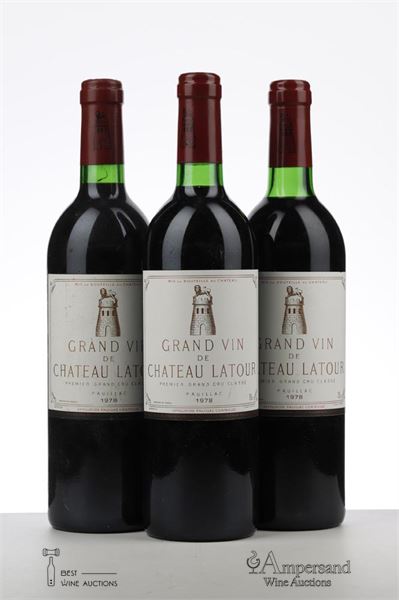 LATOUR 1978 - Mc - 3 Bottles