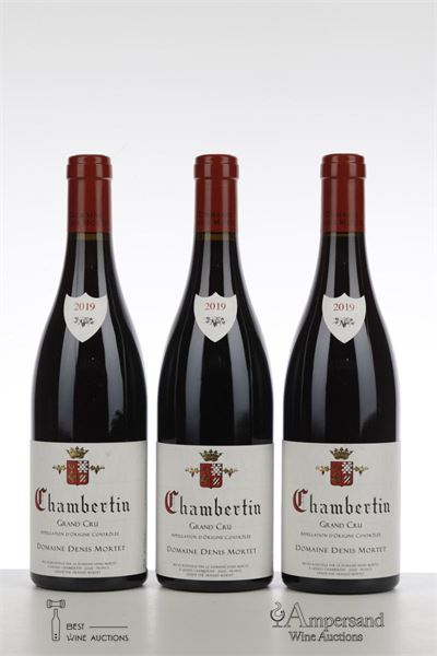 CHAMBERTIN 2019 - Denis Mortet - 3 Bottles