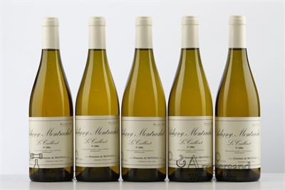 PULIGNY MONTRACHET LE CAILLERET 1996 - Domaine de Montille - 9 Bottles