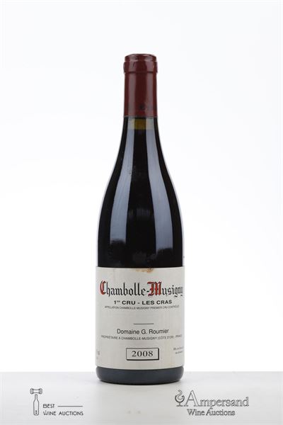 CHAMBOLLE MUSIGNY LES CRAS 2008 - Georges Roumier - 1 Bottle