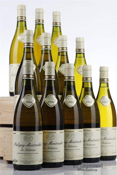 PULIGNY MONTRACHET LES FOLATIERES 1995 - Etienne Sauzet - 12 Bottles