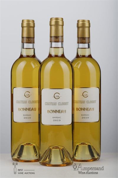 CLOSIOT BONNEAU 2019 - Mc - 3 Bottles