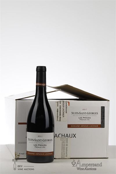 NUITS ST GEORGES LES PROCES 2011 - Arnoux Lachaux - 6 Bottles - Oc 12