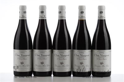 CLOS VOUGEOT LE GRAND MAUPERTUI 1995 - Anne Gros - 10 Bottles