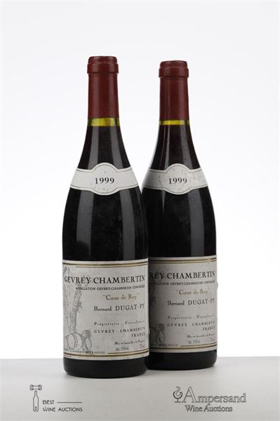 GEVREY CHAMBERTIN COEUR DU ROI 1999 - Dugat Py - 2 Bottles