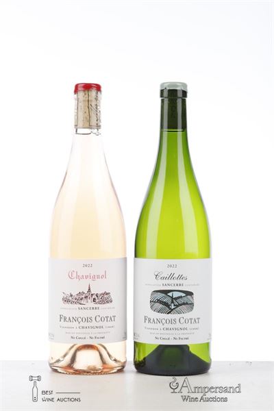 MIXED LOT SANCERRE 2022 - Francois Cotat - Les Caillottes, Chavignol Rose - 2 Bottles