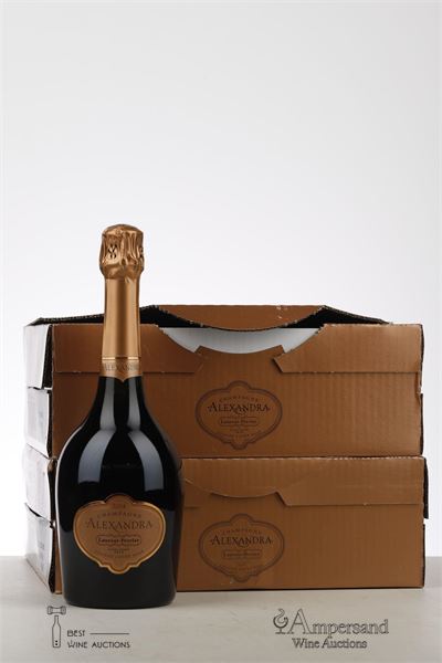 LAURENT PERRIER GRANDE CUVEE ALEXANDRA ROSE 2004 - Laurent Perrier - 6 Bottles - Oc 3