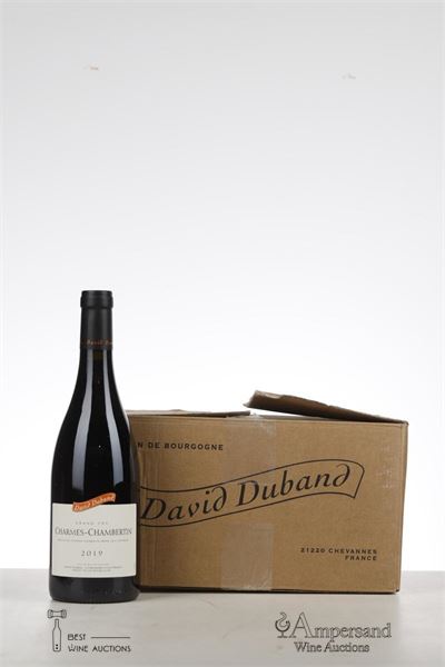 CHARMES CHAMBERTIN 2019 - David Duband - 6 Bottles - Oc 6