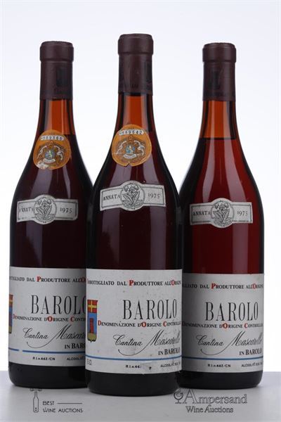 BAROLO 1975 - Bartolo Mascarello - 3 Bottles