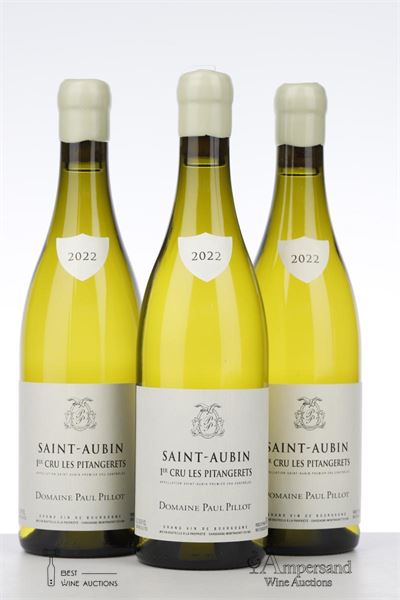 SAINT AUBIN BLANC LES PITANGERETS 2022 - Paul Pillot - 3 Bottles
