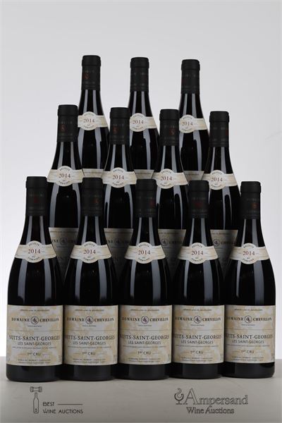 NUITS ST GEORGES LES ST GEORGES 2014 - Robert Chevillon - 12 Bottles - Oc 12