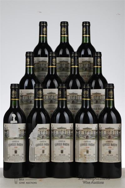 LEOVILLE BARTON 1986 - Mc - 12 Bottles - Owc 12