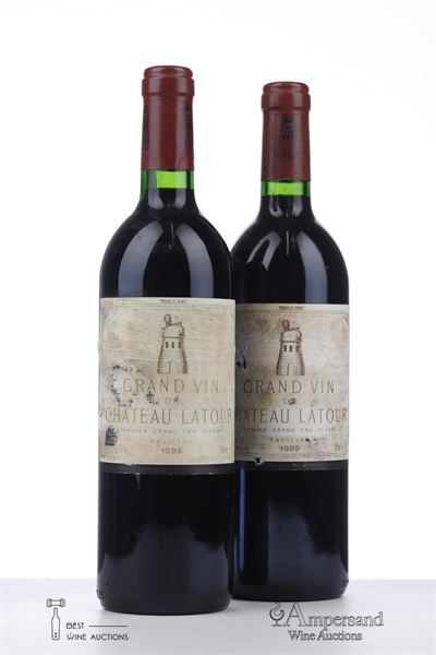 LATOUR 1989 - Mc - 2 Bottles