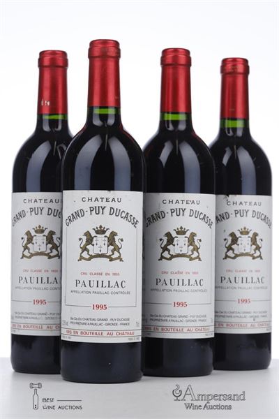 GRAND PUY DUCASSE 1995 - Mc - 4 Bottles