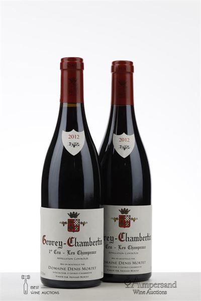 GEVREY CHAMBERTIN LES CHAMPEAUX 2012 - Denis Mortet - 2 Bottles