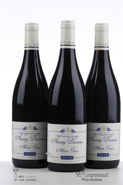 AUXEY DURESSES TRES VIEILLES VIGNES 2016 - Alain Gras - 3 Bottles