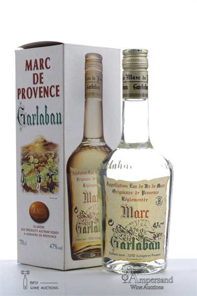GARLABAN MARC DE PROVENCE NV - Distillerie Janot - 1 Bottle - Oc 1
