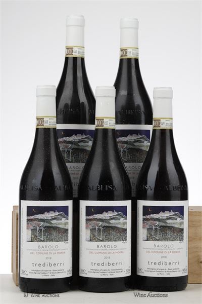 BAROLO DEL COMMUNE DI LA MORA 2018 - Trediberri - 5 Bottles