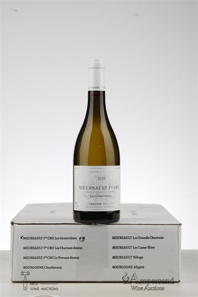 MEURSAULT LES GENEVRIERES 2019 - Domaine Tessier  - 6 Bottles - Oc 6