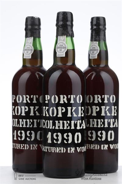 KOPKE COLHEITA PORT 1990 - Kopke - 3 Bottles