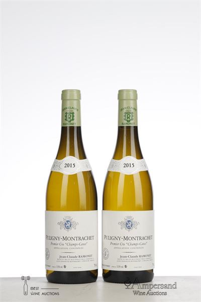 PULIGNY MONTRACHET CHAMPS CANET 2015 - Ramonet - 2 Bottles
