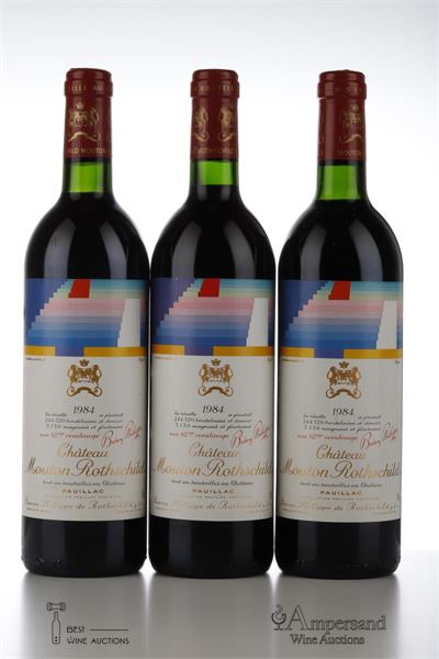 MOUTON ROTHSCHILD 1984 - 3 Bottles