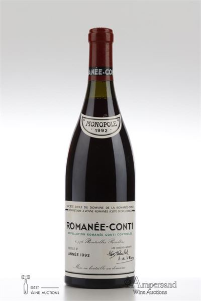 ROMANEE CONTI 1992 - Domaine de la Romanee Conti - 1 Bottle