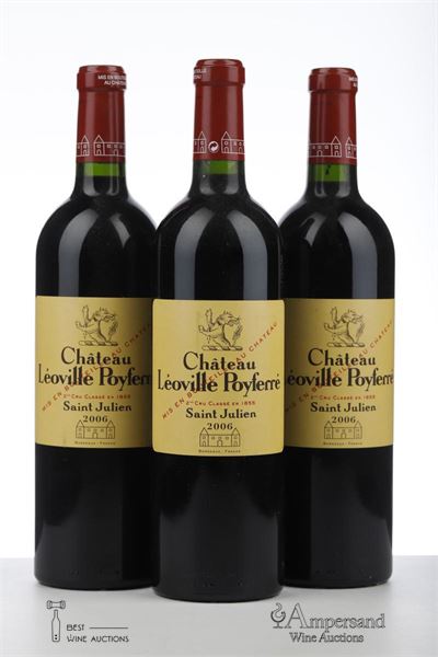 LEOVILLE POYFERRE 2006 - Mc - 3 Bottles