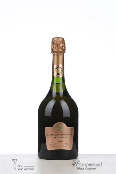 TAITTINGER COMTES DE CHAMPAGNE ROSE 1996 - Taittinger - 1 Bottle