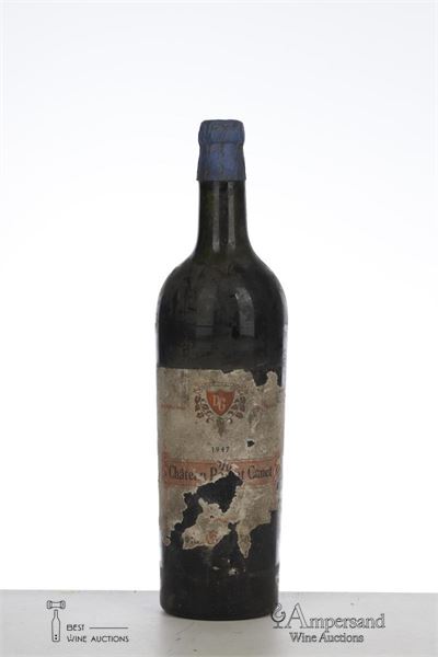 PONTET CANET 1947 - Negociant - 1 Bottle