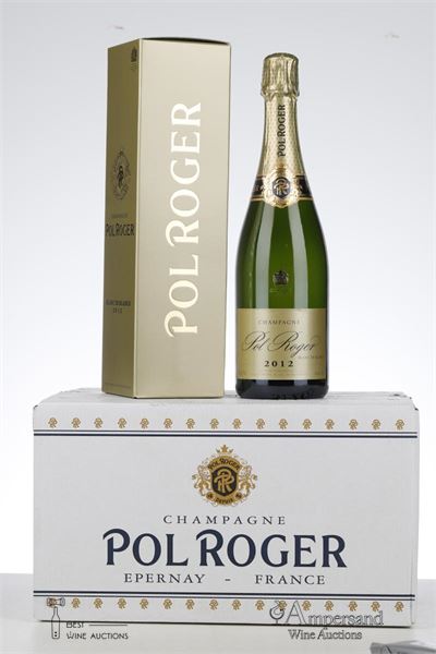 POL ROGER BLANC DE BLANCS 2012 - Pol Roger - 6 Bottles - Oc 1