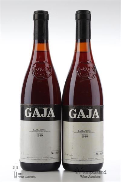 BARBARESCO 1980 - Gaja - 2 Bottles