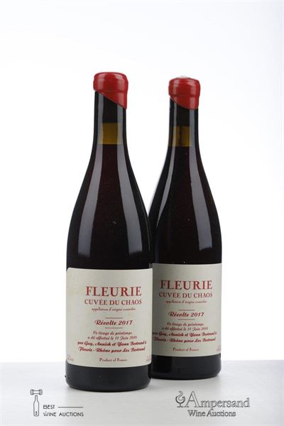 FLEURIE CUVEE DU CHAOS  2017 - Les Bertrand - 2 Bottles