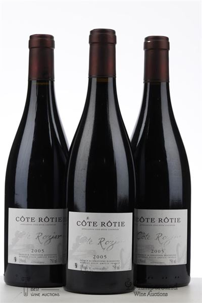 COTE ROTIE COTE ROZIER 2005 - Patrick et Christophe Bonnefond - 3 Bottles