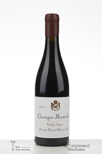 CHASSAGNE MONTRACHET ROUGE VIEILLES VIGNES 2019 - Bernard Moreau - 1 Bottle