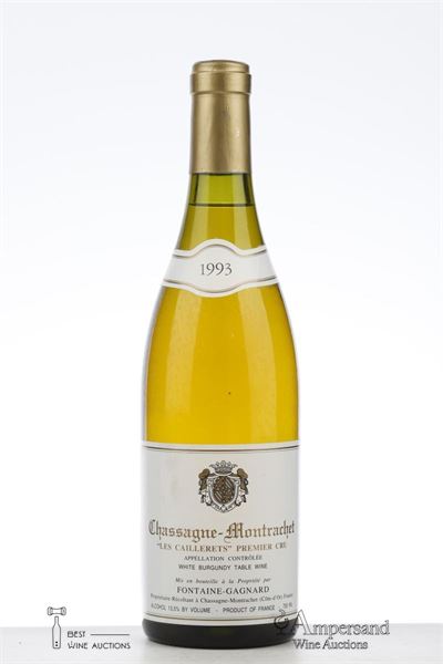 CHASSAGNE MONTRACHET BLANC LES CAILLERETS 1993 - Fontaine Gagnard - 1 Bottle