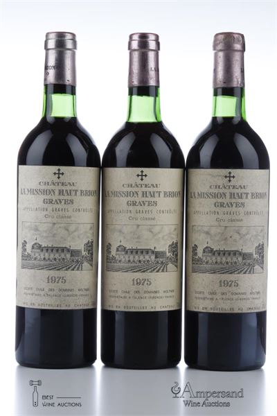 MISSION HAUT BRION 1975 - 3 Bottles