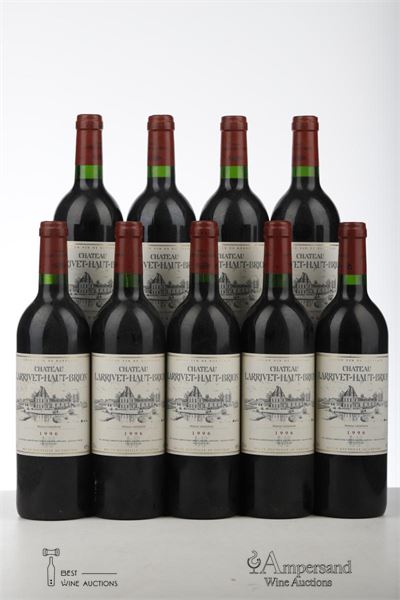 LARRIVET HAUT BRION 1996 - Mc - 9 Bottles