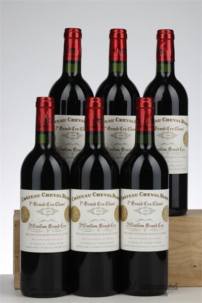 CHEVAL BLANC 1998 - Mc - 6 Bottles - Owc 12