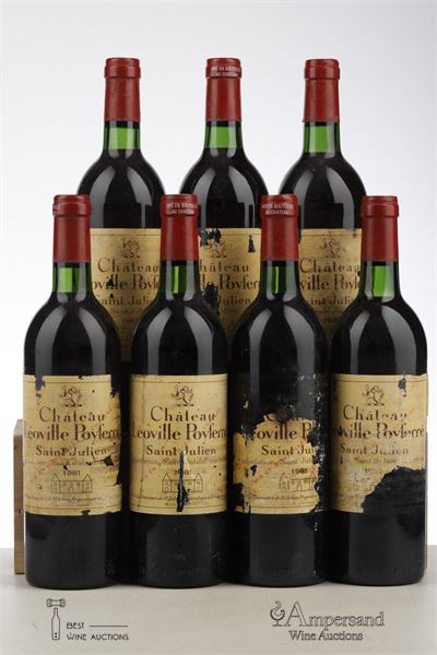 LEOVILLE POYFERRE 1981 - Mc - 7 Bottles