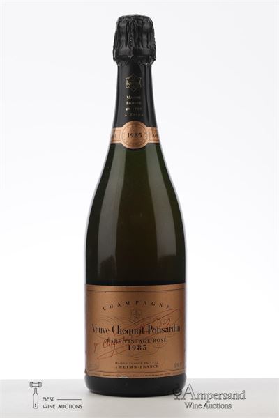 VEUVE CLICQUOT RARE VINTAGE ROSE 1985 - Veuve Clicquot - 1 Bottle